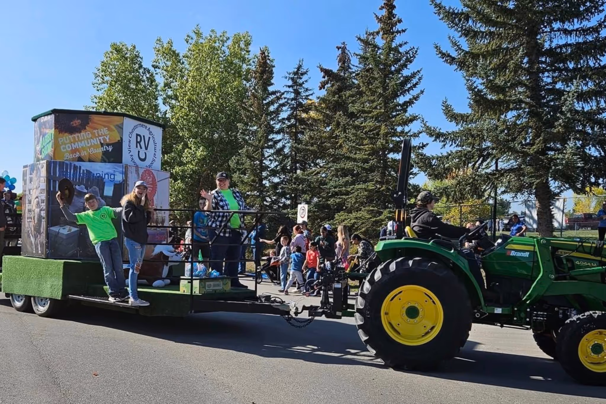 A free country fair with a parade and rodeo takes over an Alberta city this weekend